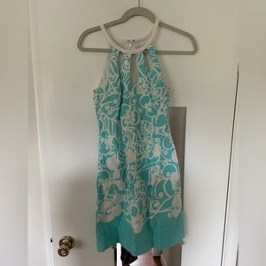 Lilly Pulitzer never worn blue dress, size 2